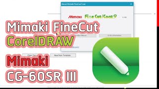 FineCut 8 9 Coat9 for CorelDRAW HƯỚNG DẪN CDR DECAL MIMAKI X7 TO 20222023 [upl. by Kezer]