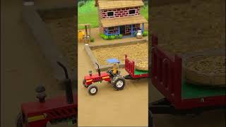 mini paddy farming miniatures automobile farmingandigrowit minimaking [upl. by Yrrac]