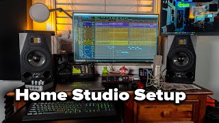 How To Setup A Home Studio For Beginners 2024 [upl. by Enattirb199]