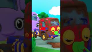 Adventures at the Car Wash  Geckos Garage  Truck Cartoons for Kids  shorts [upl. by Natalia]