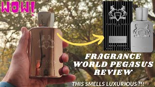 BEST PARFUMS DE MARLY PEGASUS Dupe  FRAGRANCE WORLD PEGASUS Review 2024 [upl. by Sajovich]