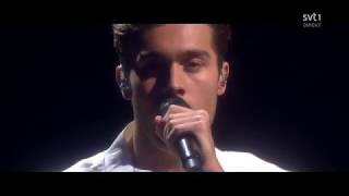 Benjamin Ingrosso  All Night Long  Melodifestivalen 2019 Final [upl. by Anitan]