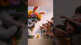 Cute Rabbits Classmates Bullied her 🐰 cat kitten rabbit funny ai viral shorts shortsfeed [upl. by Forrer]