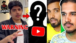 AjjuBhai WARNING To YouTubers for FACE REVEAL⚠️ Techno Gamerz Desi Gamers TotalGaming093 [upl. by Lacym]