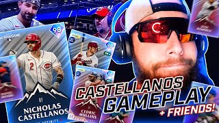 and that’ll be a deep drive into left field by Castellanos MLB The Show 21 Diamond Dynasty [upl. by Gibbon]