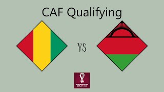 Guinea vs Malawi  African Qualifying Round 2 Group D [upl. by Yarised]