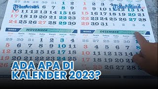 🔴 Penampakan Kalender 2023 Lengkap Daftar Libur Nasional dan Cuti Bersama Kapan Lebaran 2023 [upl. by Ajssatsan291]