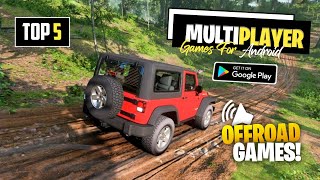 Top 5 Multiplayer Offroad Games For Android  Online Multiplayer Games For Android [upl. by Anihpled]