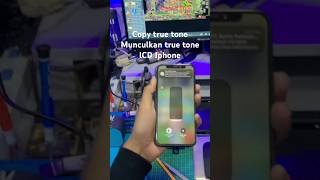 Copy true tone iphone  Ay 108 repairiphone servishp smartphone iphone truetone aytol [upl. by Ahsiuqal]