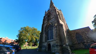 Hinckley  A Walk Around St Marys Church The War Memorial amp The Leisure Centre Park [upl. by Alad]