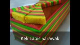 Resepi Kek Lapis Sarawak [upl. by Ytsim597]