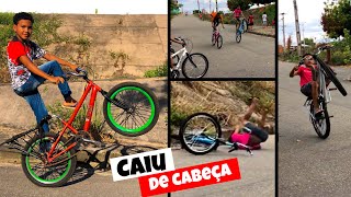 Caiu no encontro de grau de bike [upl. by Semaj763]