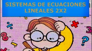 Solución Problema De Ecuaciones Lineales 2x2 Sencillo [upl. by Teresa]