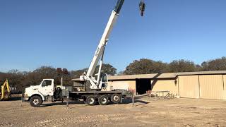 2008 MANITEX 5096S BOOM TRUCK CRANE [upl. by Ynad]