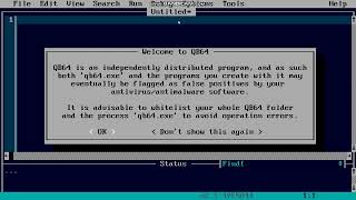 Qbasic Program Installation on windows 10 and 11 [upl. by Eshman816]