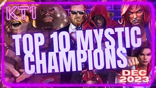 TOP 10 Mystic Champions In MCOC MCOC Ranking Series Part 7 December 2023 [upl. by Melody]