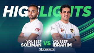 🇪🇬 Soliman v Ibrahim 🇪🇬  Malaysia Squash Cup 2024  SF HIGHLIGHTS [upl. by Leirol]