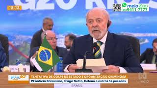 PF indicia Bolsonaro Braga Netto Heleno e outras 34 pessoas [upl. by Nauqat230]