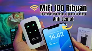 MODAL 100 RIBU DAPET MiFi SOLUSI SINYAL HP YANG HILANG  4G Mobile WiFi [upl. by Stenger]