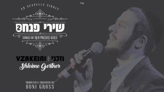 Shloime Gertner  Vzakeini Acapella Single Shirei Pinchas 2 [upl. by Anirehtac292]