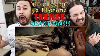 The Curse of LA LLORONA  Official TRAILER REACTION [upl. by Jenda245]