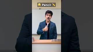 Pencil✏️😂 funny comedy shorts [upl. by Stubbs]