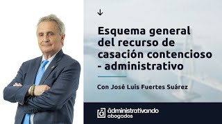 Esquema general del recurso de casación contencioso  administrativo [upl. by Siuqramed]