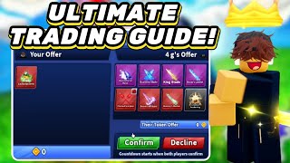 How To Get 50K Rap in Blade Ball Trading amp Selling Guide 🗿 [upl. by Aikan]