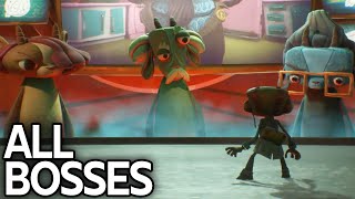 Psychonauts 2  ALL BOSSES [upl. by Maighdlin]