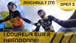 Course Machault Open  1 coureur sur 2 abandonne [upl. by Misak]