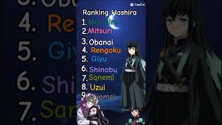 classifica pilastri di demon slayer ♡ [upl. by Salohcin992]