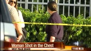 Woman shot in the chest [upl. by Edette]