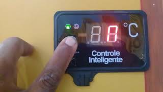 Ajuste de temperatura do controlador IMBERA [upl. by Adey]