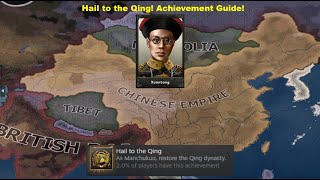 Hail to the Qing But With a Glitch Achievement Guide  Hoi4 Full Steps in Comments [upl. by Albur538]