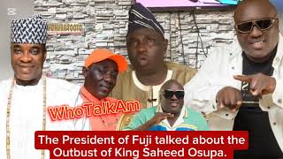 The President of FUMAN talked about the recent OUTBURST of King Saheed Osupa [upl. by Ynnob327]