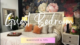 Guest Bedroom Makeover amp Tips  How to Create a Perfect Guest Bedroom amp Bathroom [upl. by Ssilb]