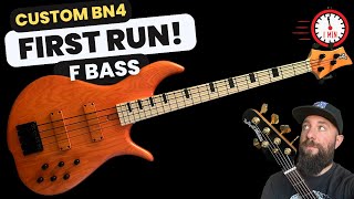 F Bass BN4 played right out of the box [upl. by Ylrehc]