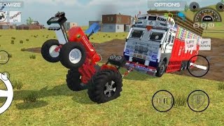 truck daldal mein fans Gaya FIR Mahindra tractor ne nikal Diya tractor wala game vairlvideo 😱🫢💪😧😨 [upl. by Won363]