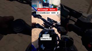 Triumph Scrambler 400 X EXPOSED Mileage Test [upl. by Utica28]