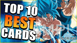 DBSCG TOP 10 BEST CARDS FROM BT26 ULTIMATE ADVENT [upl. by Gram]