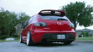 Mazdaspeed3 Straight Pipe Exhaust [upl. by Drewett143]