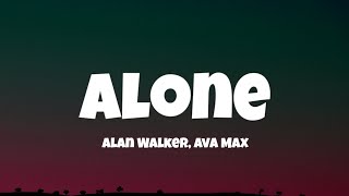 Alan Walker  Alone Lyrics [upl. by Mattie657]