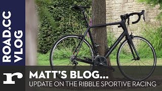 Matts Blog  Three month review of the Ribble Sportive Racing [upl. by Assirak]