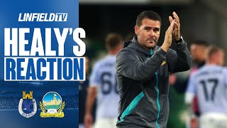 INTERVIEW  David Healy Postmatch vs Dungannon Swifts  12082023 [upl. by Dey]