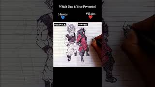 Speed Drawing StickMan Anime Powerful Duo ☠️shorts anime drawing speeddrawing stickman [upl. by Ahsirk]