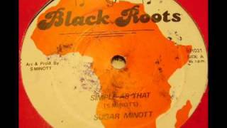 Sugar Minott  Simple As That BR031 [upl. by Vig]