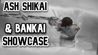 TYPE SOUL  NEW ASH SHIKAI amp BANKAI SHOWCASE [upl. by Neyut]