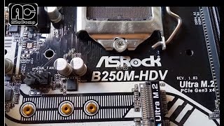 Motherboard Asrock B250M HDV review [upl. by Errol276]