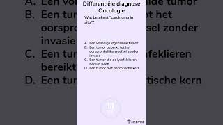 Differentiële Diagnose Oncologie geneeskunde oncologie examenvragen dokter [upl. by Eiuqnimod]