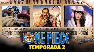 Conoce al CAST COMPLETO de ONE PIECE Temporada 2🐊💜 NETFLIX [upl. by Andris]